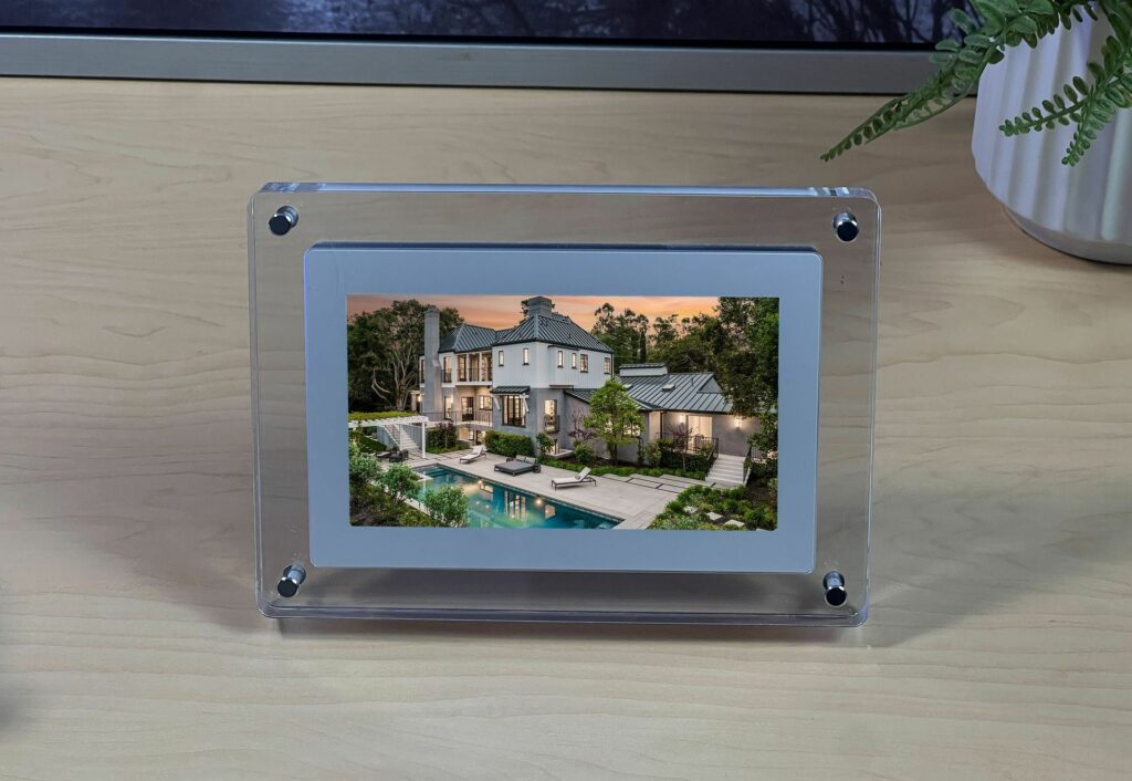 realtor-packages - Acrylic Digital Frame